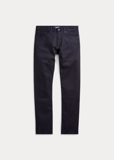 Jeans Ralph Lauren Hombre Negros Azules - Slim Fit Selvedge - YQOTW3819